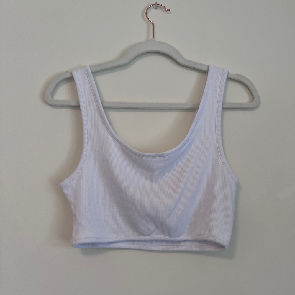 NWT CottonOn Organ Rib Micro Tank Top